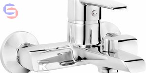 DEANTE Corio Bateria wannowa ścienna chrom 0,12x0,19x0,21m