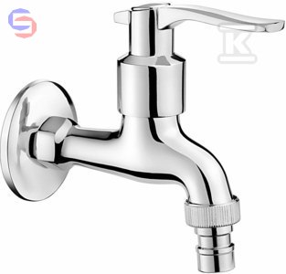 DEANTE Bateria 1/2" umywalkowa ścienna chrom BEZ_122L 0,25kg