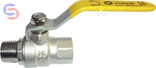 KUREK KULOWY GAZOWY W/Z 1/2" INVENA