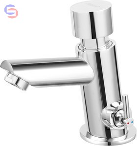 FERRO PRESSTIGE PRO Bateria umywalkowa czasowa chrom 0,06x0,13x0,19m