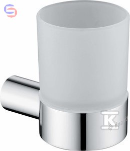 ROUND KUBEK ŚCIENNY, CHROM DEANTE