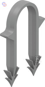 Uponor UFH Akcesoria Spinka do rur długa 14-20mm H50mm 250szt