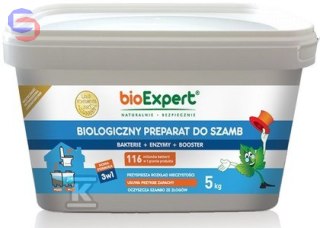 BIOEXPERT Biopreparat do szamb proszek 5kg wiaderko
