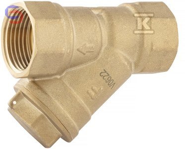 FERRO Filtr skośny DN20 G3/4 F03V stalowy 0,21kg