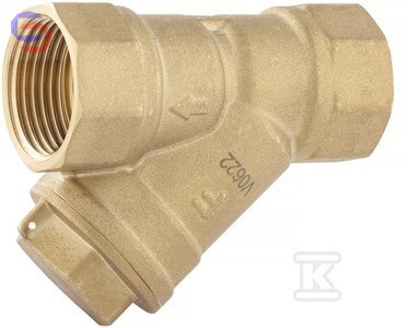 FERRO Filtr skośny DN65 G2 1/2 siatkowy stalowy