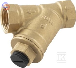 FERRO Filtr skośny magnetyczny DN20 G3/4 gwint wew.