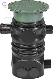 GRAF GARANTIA Filtr zewnętrzny koszykowy D300 pokrywa teleskopowa W-333T