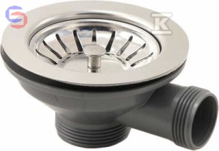 KIELICH Z SITKIEM 3.5" OSPRZ.ZL.STAL.CHR DEANTE