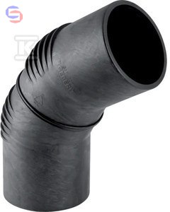 Geberit Silent-DB20 Kolano PE 56/88.5 mm Sanitarne Długie