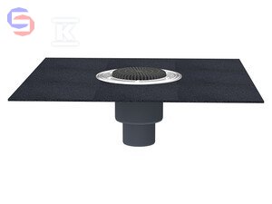 HL Korpus WP. Balkonowo-Tarasowy HL310KH DN50/75/110 PP 1,27kg