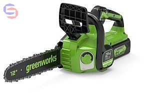 GREENWORKS GD24CS30K4 Pilarka łańcuchowa 24V 4Ah