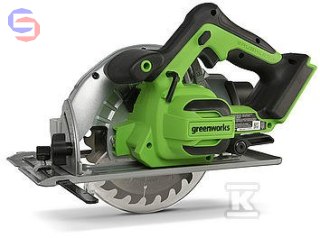 GREENWORKS GD24CS Pilarka tarczowa 24V 4.1kg 0.31x0.29x0.2m