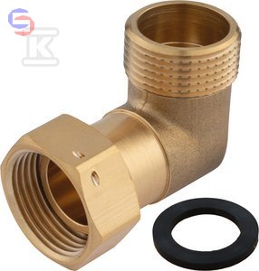 FERRO ONNLINE SGK1 Półśrubunek kątowy 1/2" mosiężny