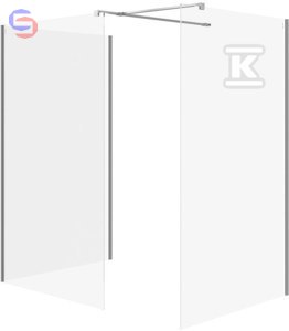 SET B810 WALK-IN MILLE CHR.90X90X90X200 CERSANIT