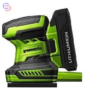 GREENWORKS G24SS14 Szlifierka Oscylacyjna 24V 1.55kg