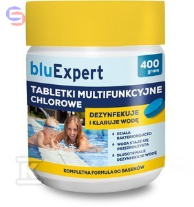 BLUEXPERT MULTICHLOR Tabletki 400g (20x20g) do basenów