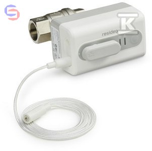 RESIDEO BRAUKMANN Zawór kulowy 5/4" z siłownikiem L5 i czujnikiem zalania VWS02Y032EE