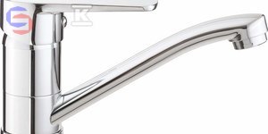 DEANTE Tubo Bateria umywalkowa z obrotową wylewką chrom