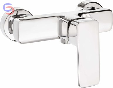 BATERIA PRYSZNICOWA ŚCIENNA MARO, CHROM DEANTE