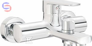 DEANTE TUBO Bateria wannowa chrom 0,12x0,21x0,18m