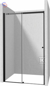 DRZWI PRYSZ.120CM-PRZES.KERRIA PLUS NERO DEANTE