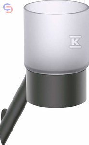 KUBEK ŚCIENNY SILIA, TITANIUM DEANTE