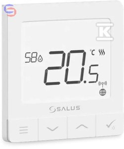 SALUS SQ610 Quantum Regulator temperatury przewodowy tygodniowy 230V OpenTherm