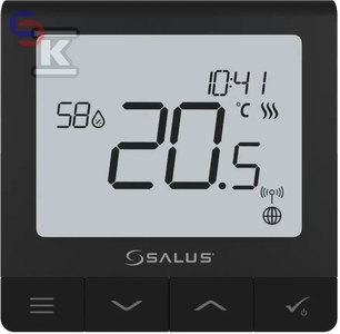 SALUS SQ610B Quantum Regulator temperatury przewodowy tygodniowy 230V OpenTherm