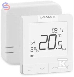 SALUS WQ610RF Quantum Bezprzewodowy Regulator Temperatury Tygodniowy 230V OpenTherm