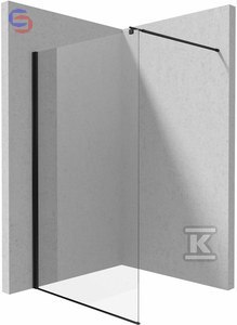ŚCI.PRYSZ/WALK-IN 120CM KERRIA PLUS NER DEANTE