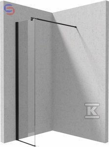 ŚCI.PRYSZ/WALK-IN 30CM KERRIA PLUS NERO DEANTE