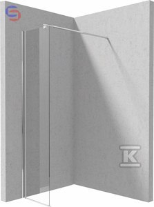 ŚCI.PRYSZ/WALK-IN 40CM KERRIA PLUS CHR DEANTE