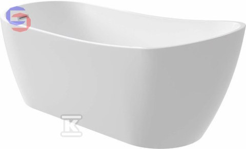 DEANTE ARNIKA Wanna akrylowa wolnostojąca owalna 170cm biała