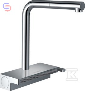 HANSGROHE AQUNO SELECT M81 Bateria kuchenna 250mm 2jet wyciągana wylewka