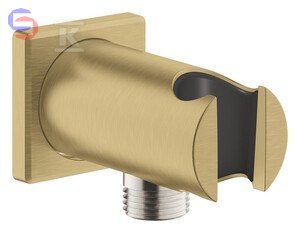 GROHE RAINSHOWER Kolanko przyłączeniowe ścienne Brushed Cool Sunrise 73x73x115mm 0,36kg