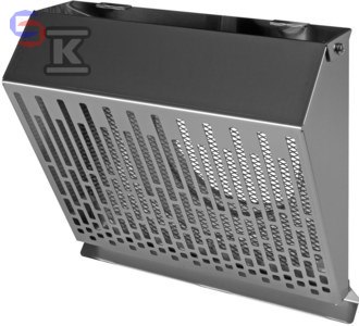 AWENTA PRO Wyrzutnia ścienna metalowa fi160 inox 1,03kg