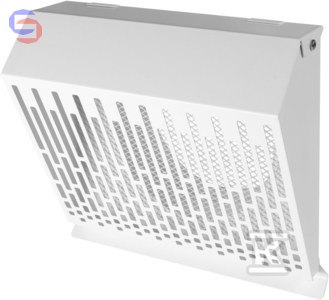 AWENTA AWENTA PRO Wyrzutnia ścienna metalowa fi200 biały 1,54kg