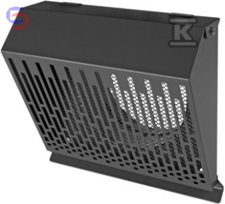 AWENTA AWENTA PRO Wyrzutnia ścienna metalowa fi200 grafitowa 1,54kg