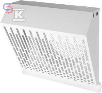 AWENTA PRO Wyrzutnia ścienna metalowa fi250 biały 2,12kg