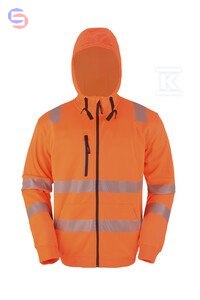 PROF Bluza HI-VI Fluo Pomarańczowa XL Odzież Odblaskowa