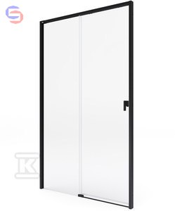 DRZWI METROPOLIS-N PRZESUWNE 1400 BLACK ROCA