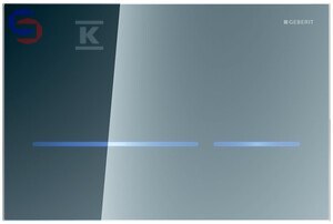 ELEKTRO.ZE.URU.WC , SIGMA80, 12CM, SZKŁ GEBERIT