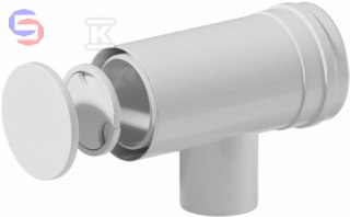 ONNLINE KOLANORE.PP-AL 87° DN60/100x80/125mm z rewizją EPDM