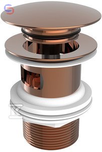KOREK DO BATERII AQUA, ROSE GOLD ROCA