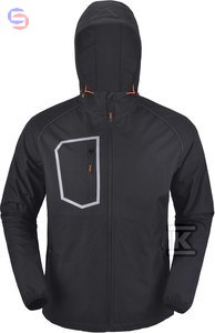 PROF Lekka Kurtka Softshell Czarna XXL 0,66kg