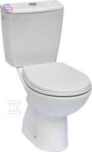 ROCA ADELE Miska WC do kompaktu pozioma 0,39x0,36x0,65m PP