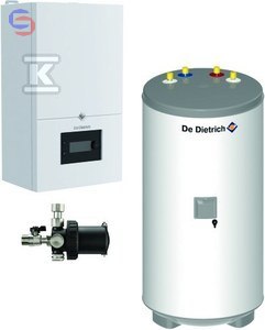 DE DIETRICH MCR4 19/AQUAVIE 125 + XS90 Kocioł gazowy kondensacyjny 74,6kg