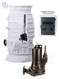 JUNG PUMPEN PKS MULTICUT 20/2 M Pompownia Szafa W 260kg