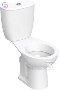 KOŁO Rekord Kompakt WC stojący 0,47x0,4x0,8m Spłuczka pozioma