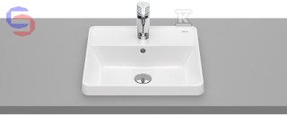 ROCA GAP Umywalka blatowa prostokątna 42x39 cm z otworem na baterię